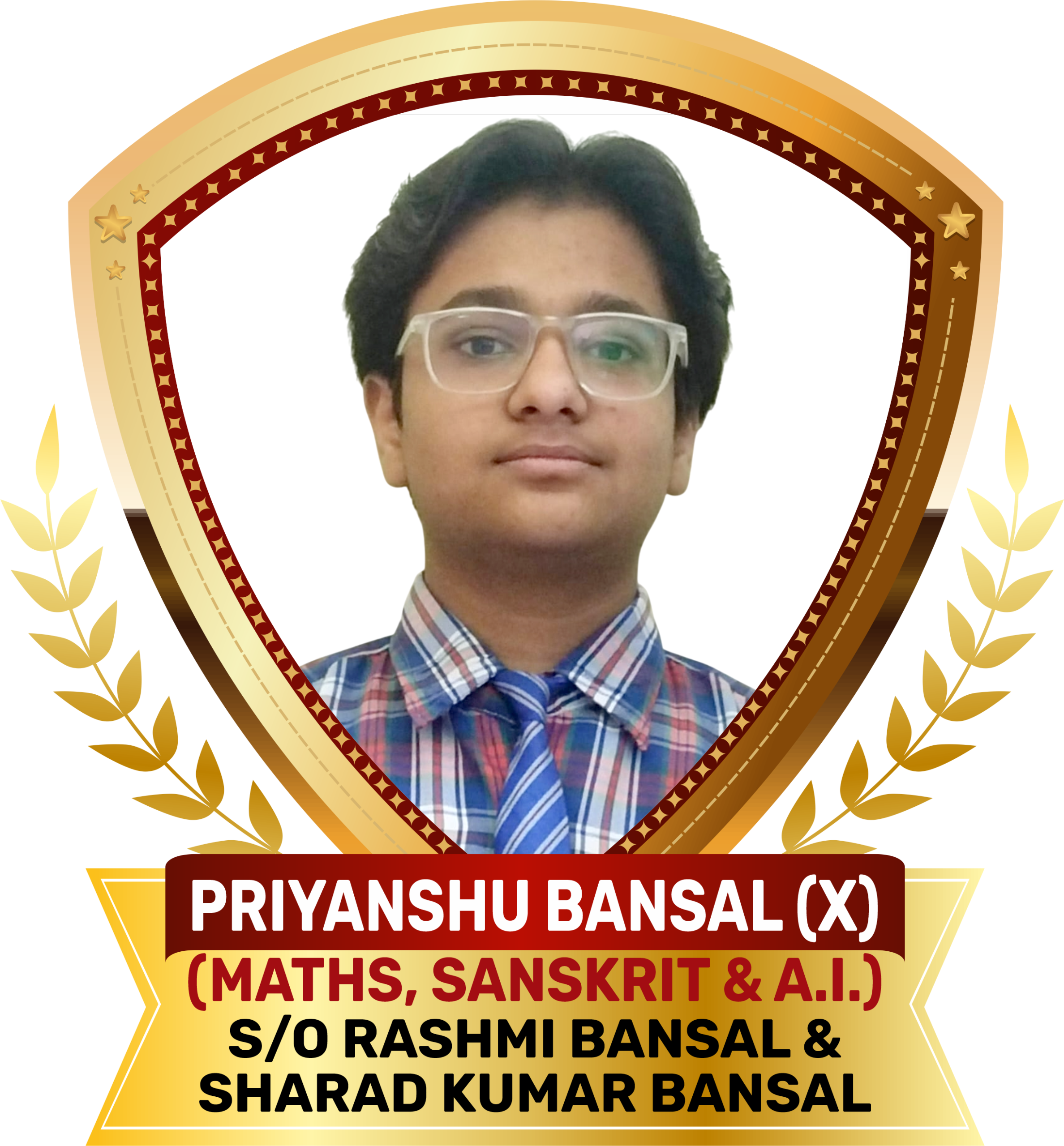 Priyanshu Bansal 100%